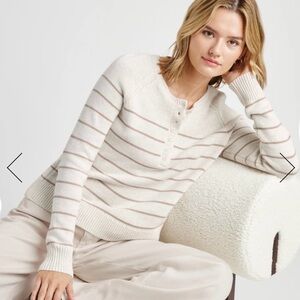 NWOT Splendid  Serafina Stripe Sweater Sz small